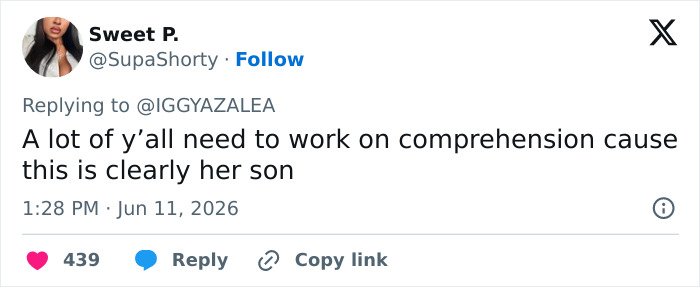 Tweet defending Iggy Azalea's son in citizenship controversy online backlash Tweet defending Iggy Azalea's son in citizenship controversy online backlash