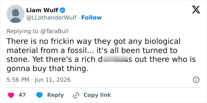 A Fashion Label Claims To Have Lab-Grown A "T-Rex Leather" Handbag But Now They Can't Find Anyone To Buy It A Fashion Label Claims To Have Lab-Grown A "T-Rex Leather" Handbag But Now They Can't Find Anyone To Buy It