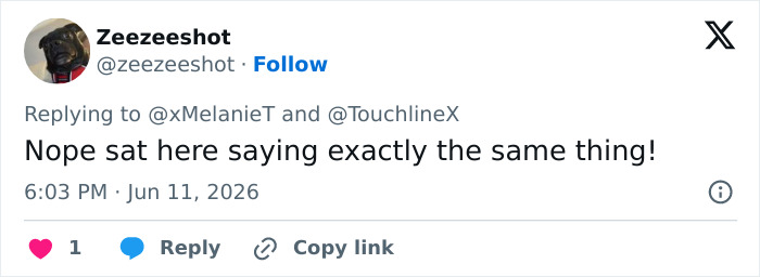 Tweet agreeing with others doubting Shakira's appearance at World Cup 2026