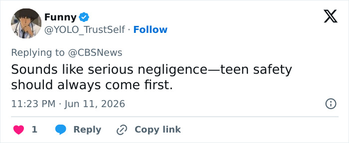 Tweet about teen safety in Anna Kepner case Tweet about teen safety in Anna Kepner case