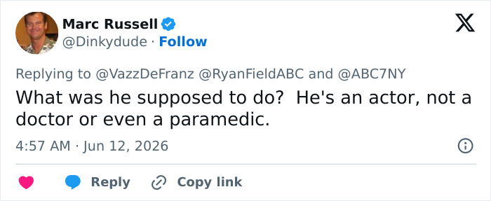 Comment defending Ben Stiller as an actor not a medic in homelessness debate Comment defending Ben Stiller as an actor not a medic in homelessness debate