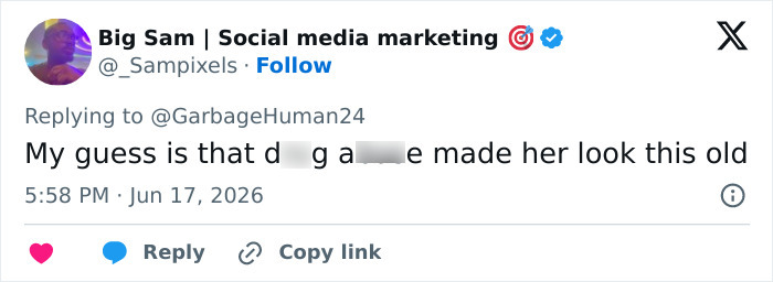 Screenshot of a tweet about Bonnie Blue's appearance and the baby shower scandal. Screenshot of a tweet about Bonnie Blue's appearance and the baby shower scandal.
