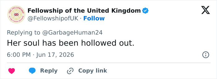 Screenshot of a tweet commenting on Bonnie Blue's appearance during the baby shower scandal. Screenshot of a tweet commenting on Bonnie Blue's appearance during the baby shower scandal.