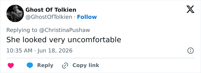 A tweet from Ghost Of Tolkien on June 18, 2026, about the Lilo & Stitch actress tragic passing.