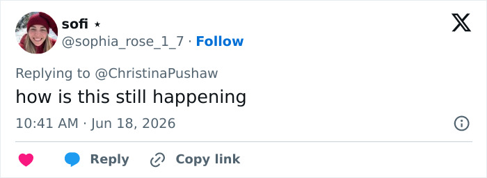A tweet from sofi on June 18, 2026, about the Lilo & Stitch actress tragic passing.