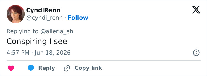 Twitter user CyndiRenn comments on Gavin Newsom and Justin Trudeau, implying a confession at World Cup. Twitter user CyndiRenn comments on Gavin Newsom and Justin Trudeau, implying a confession at World Cup.