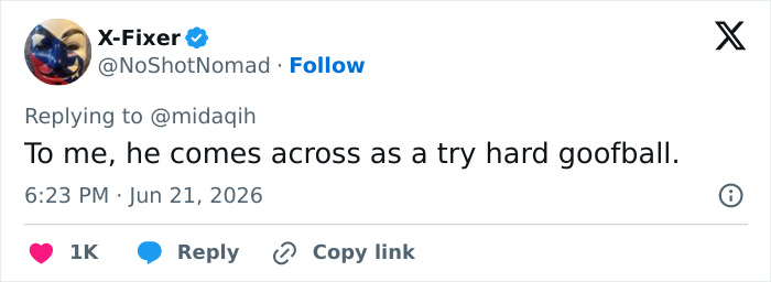 X-Fixer tweet: a looksmaxxer forced to make a sad admission after being rejected by every girl in Paris X-Fixer tweet: a looksmaxxer forced to make a sad admission after being rejected by every girl in Paris