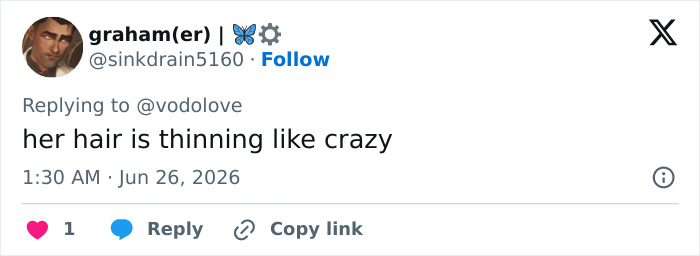Ariana Grande's viral tour video causes concern, with a fan tweeting about her hair thinning like crazy.