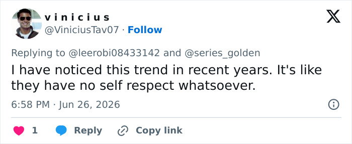 Tweet from user vinicius commenting on Millie Bobby Brown's red carpet appearance, mentioning fan criticism.