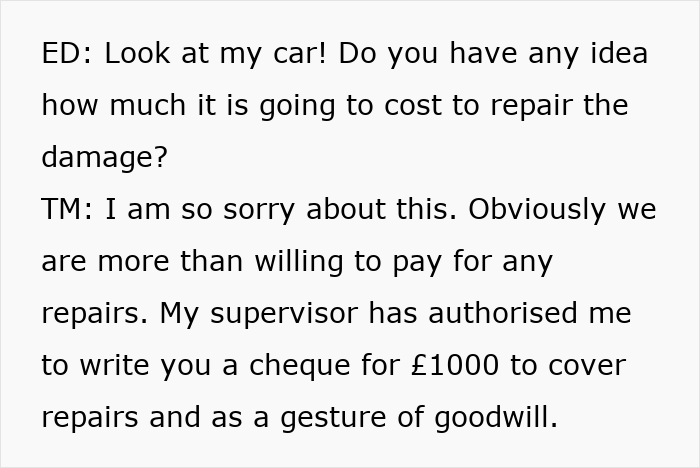 Attempt to resolve fake crash with goodwill payment offer Attempt to resolve fake crash with goodwill payment offer