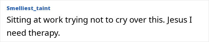 Comment expressing emotional distress about 4-year-old girl case needing therapy