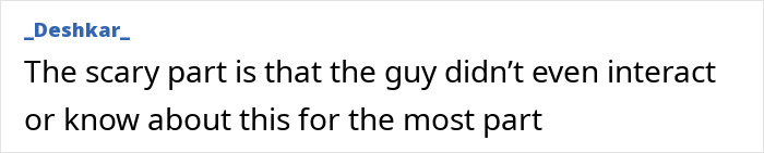 A comment from _Deshkar_ about a man discovering his classmate using fake photos, highlighting the traumatic experience. A comment from _Deshkar_ about a man discovering his classmate using fake photos, highlighting the traumatic experience.