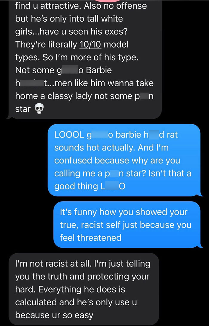 24YO Gets Her Portrait From A Guy, It Reveals Her Bestie's Racist Colors As She Has A Crush On Him 24YO Gets Her Portrait From A Guy, It Reveals Her Bestie's Racist Colors As She Has A Crush On Him