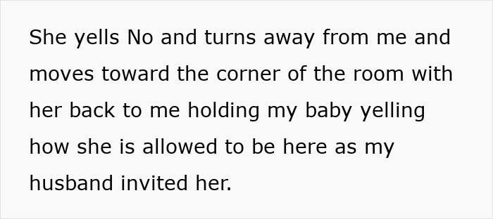 Text about a grandma refusing to leave and clinging to a toddler during a family vacation fight. Text about a grandma refusing to leave and clinging to a toddler during a family vacation fight.