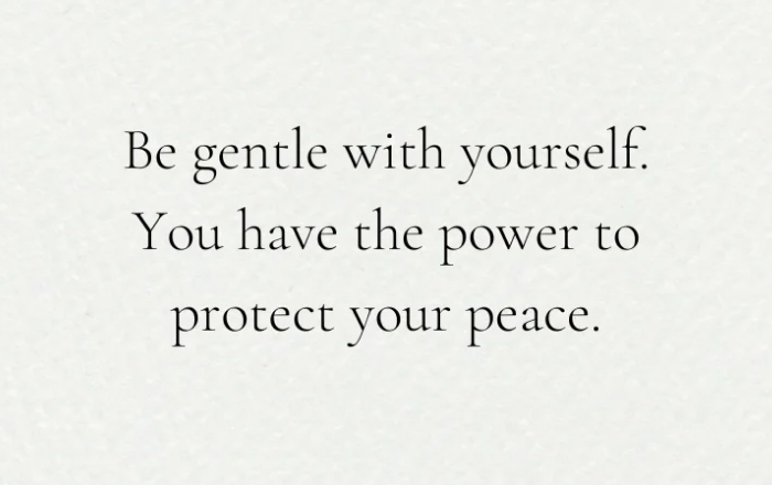 Inspirational quote about protecting peace and setting boundaries Inspirational quote about protecting peace and setting boundaries