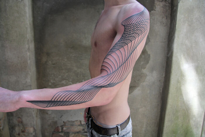 The Language Of Lines: Tattooing Motion, Space, And Minimalism