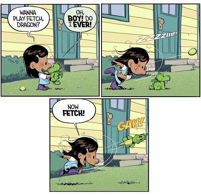 30 New Stuffed Dragon Comics Perfectly Capture The Wild Logic Of Childhood Imagination