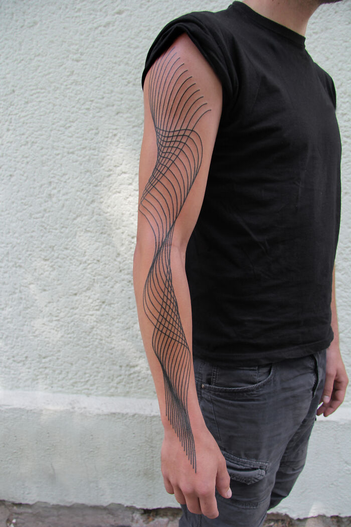 The Language Of Lines: Tattooing Motion, Space, And Minimalism