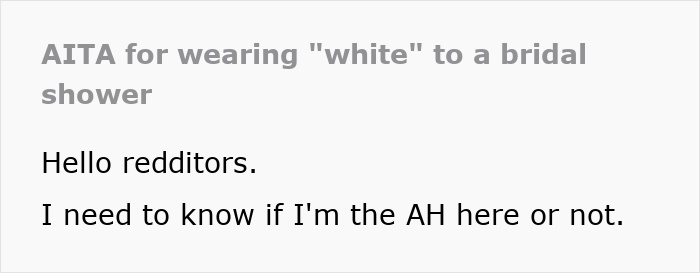 Guest Shamed Over Sleeveless Top And "White" Outfit Gets Unexpected Revenge Guest Shamed Over Sleeveless Top And "White" Outfit Gets Unexpected Revenge