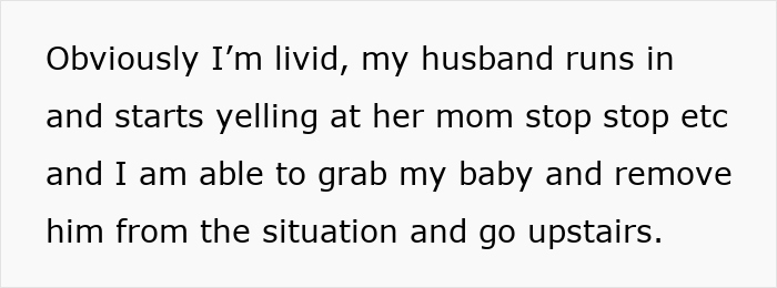 Text about a husband intervening in a grandma and family vacation fight over a toddler. Text about a husband intervening in a grandma and family vacation fight over a toddler.