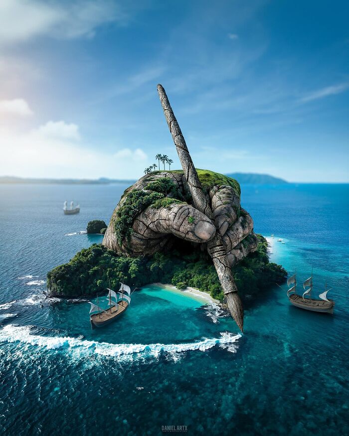Artist Creates Dreamlike Photomanipulations That Feel Like Scenes From Another World
