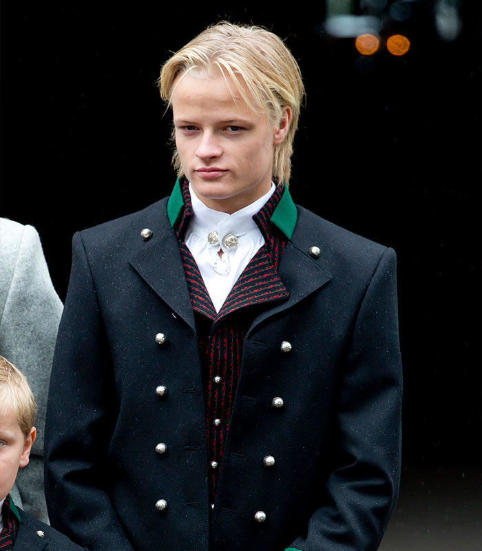 Son of Norway's future queen dressed in formal attire at court trial update