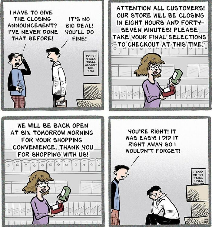 The Best 100 “Adult Children” Comics About Customer Service Chaos And Workplace Struggles (Part 1)