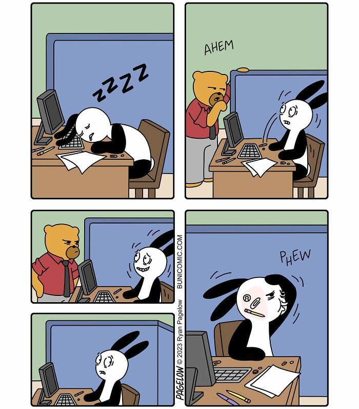 These Bear Characters Star In Hilariously Twisted Comics That Turn Everyday Logic Completely Upside Down (40 Pics)