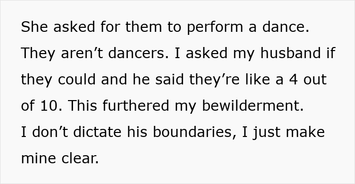 SIL Makes A Weird Demand For The Wedding: "Immediately Said No"