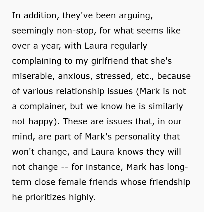Text about couple's ongoing arguments and relationship stress Text about couple's ongoing arguments and relationship stress
