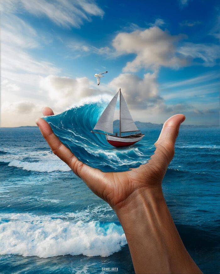 Artist Creates Dreamlike Photomanipulations That Feel Like Scenes From Another World