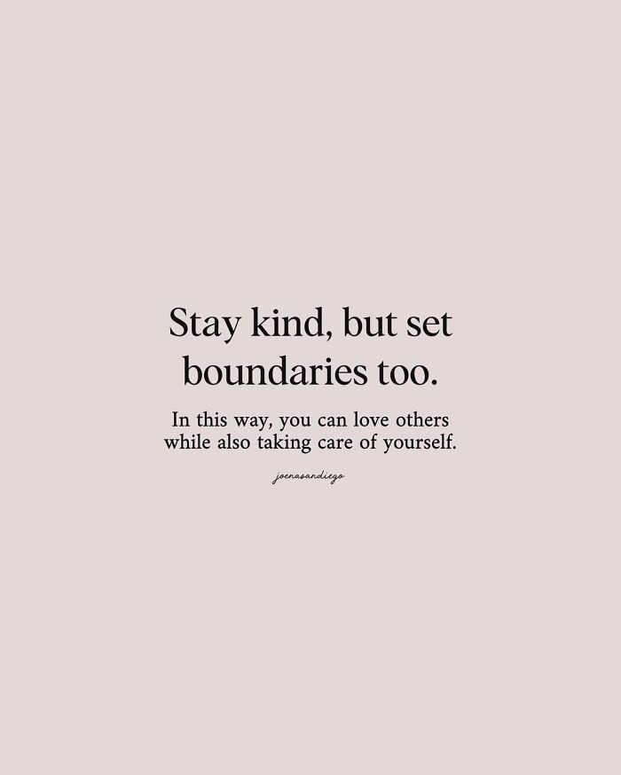 Motivational quote about staying kind and setting boundaries Motivational quote about staying kind and setting boundaries