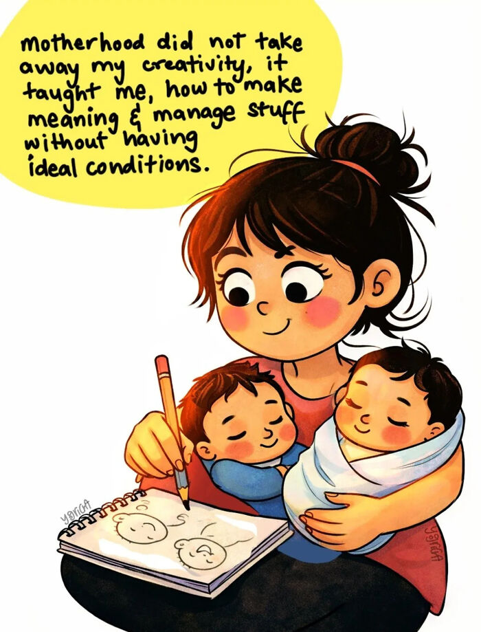 This Artist’s New Comics About Motherhood, Marriage, And Family Life Are More Honest And Relatable Than Ever (38 New Pics)