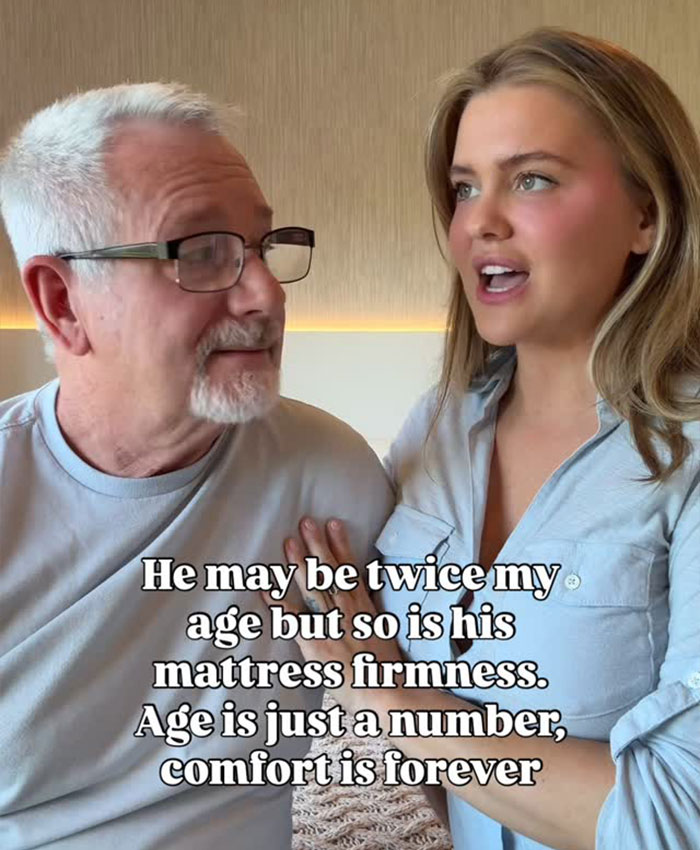 Woman and an older man discuss the Lily Phillips Backdoor Challenge consequences on her marriage.