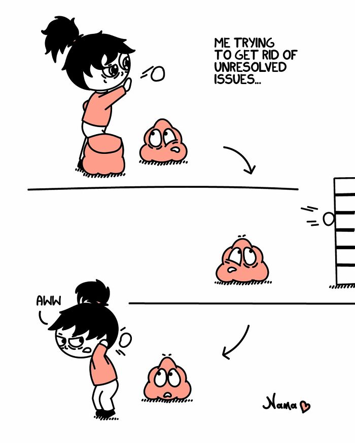 This Belgian Artist Turned Her Darkest Chapter Into Heartwarming Comics That Remind People They’re Never Alone (60 Pics)