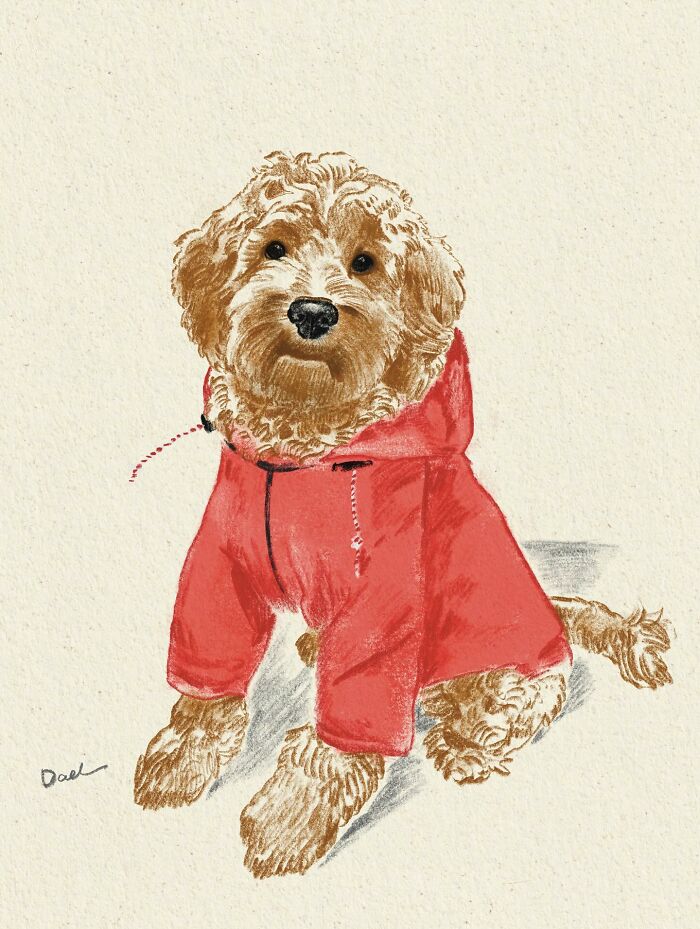 This Artist Draws Dog Portraits That Perfectly Capture Each Pet’s Personality (76 Pics)