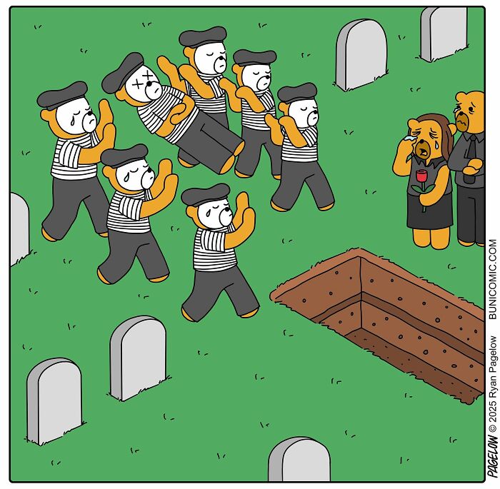 These Bear Characters Star In Hilariously Twisted Comics That Turn Everyday Logic Completely Upside Down (40 Pics)