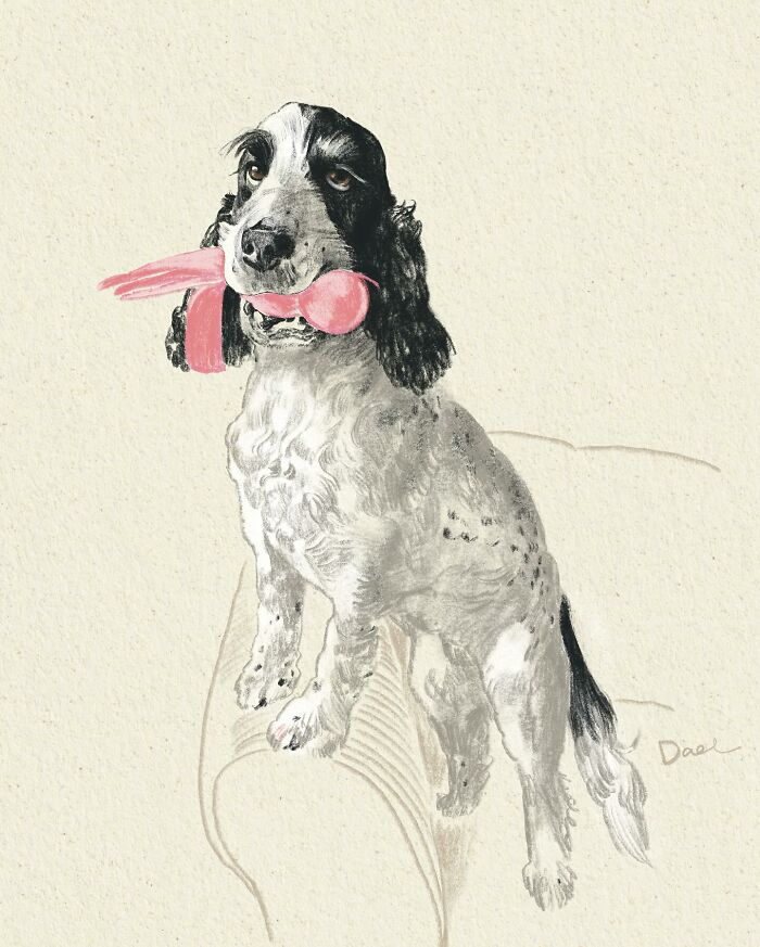 This Artist Draws Dog Portraits That Perfectly Capture Each Pet’s Personality (76 Pics)