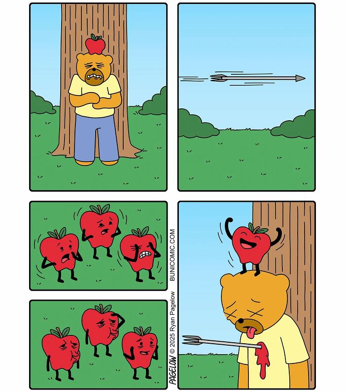 These Bear Characters Star In Hilariously Twisted Comics That Turn Everyday Logic Completely Upside Down (40 Pics)