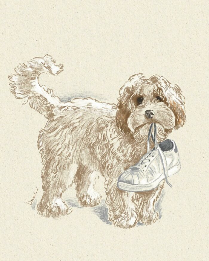 This Artist Draws Dog Portraits That Perfectly Capture Each Pet’s Personality (76 Pics)