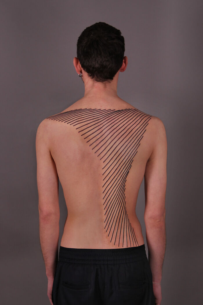 The Language Of Lines: Tattooing Motion, Space, And Minimalism