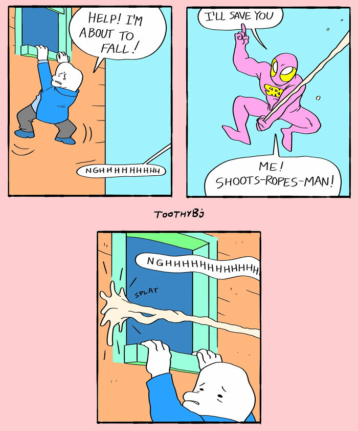 35 Dark Humor Comics With Unexpected Twists By Toothybj (New Pics)