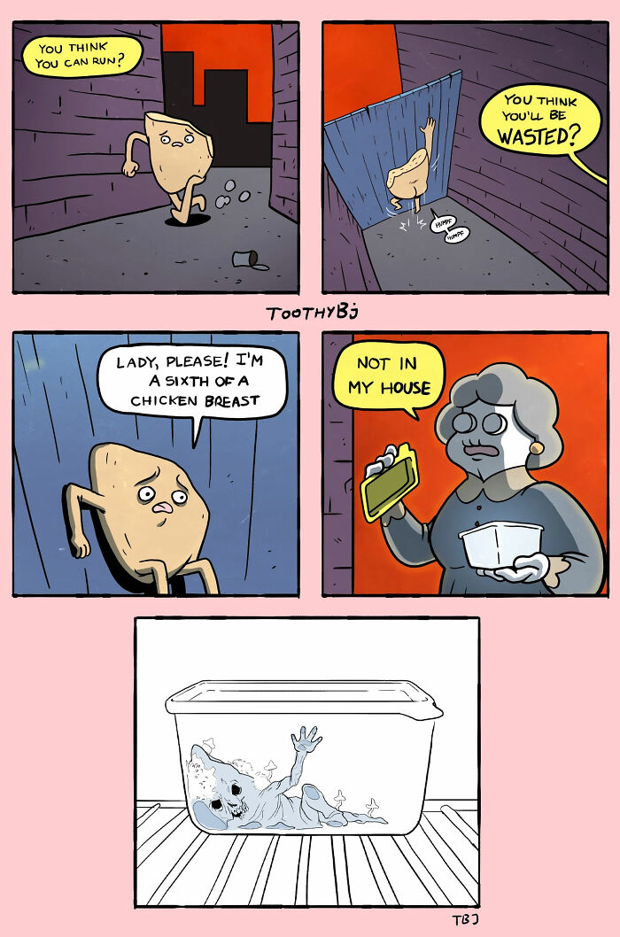 35 Dark Humor Comics With Unexpected Twists By Toothybj (New Pics)