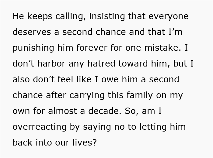Dad Ghosts Wife And 3 Kids For Nearly A Decade, Comes Back Expecting A Reunion Instead Of Reality Dad Ghosts Wife And 3 Kids For Nearly A Decade, Comes Back Expecting A Reunion Instead Of Reality