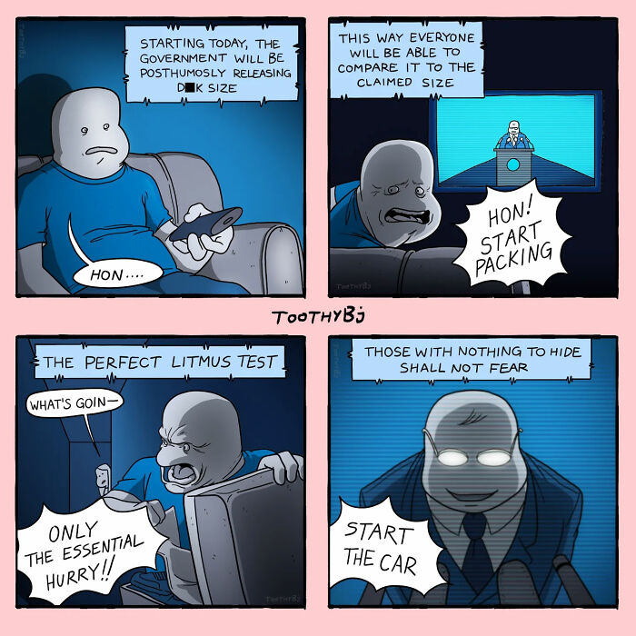 35 Dark Humor Comics With Unexpected Twists By Toothybj (New Pics)