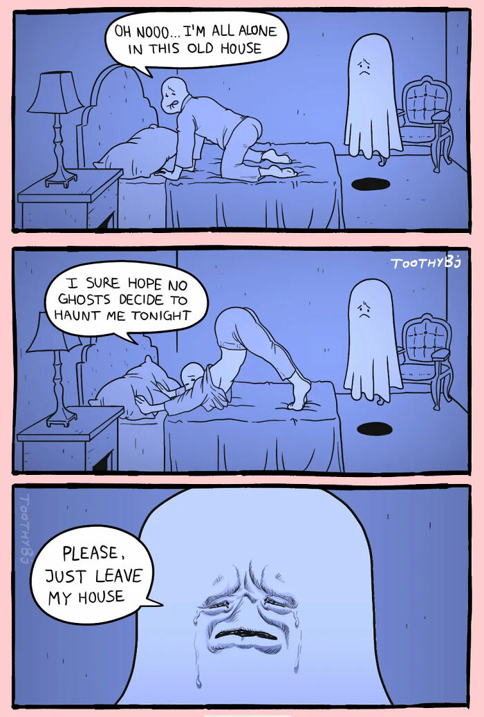 35 Dark Humor Comics With Unexpected Twists By Toothybj (New Pics)