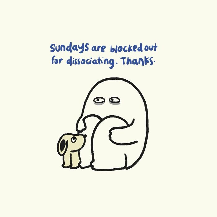 These Quiet And Relatable Doodles Perfectly Capture The Thoughts We Rarely Say Out Loud