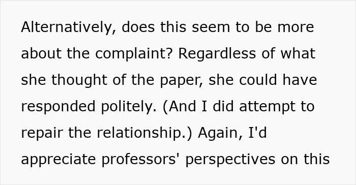 37YO's Obsession With Professor Takes A Creepy Turn As She Reports Her For Her "Curt" Email
