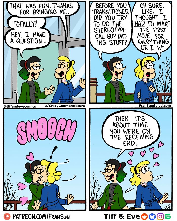 Dating, Art, Work, And Everyday Chaos: 40 Hilariously Relatable Comics By Tiff & Eve
