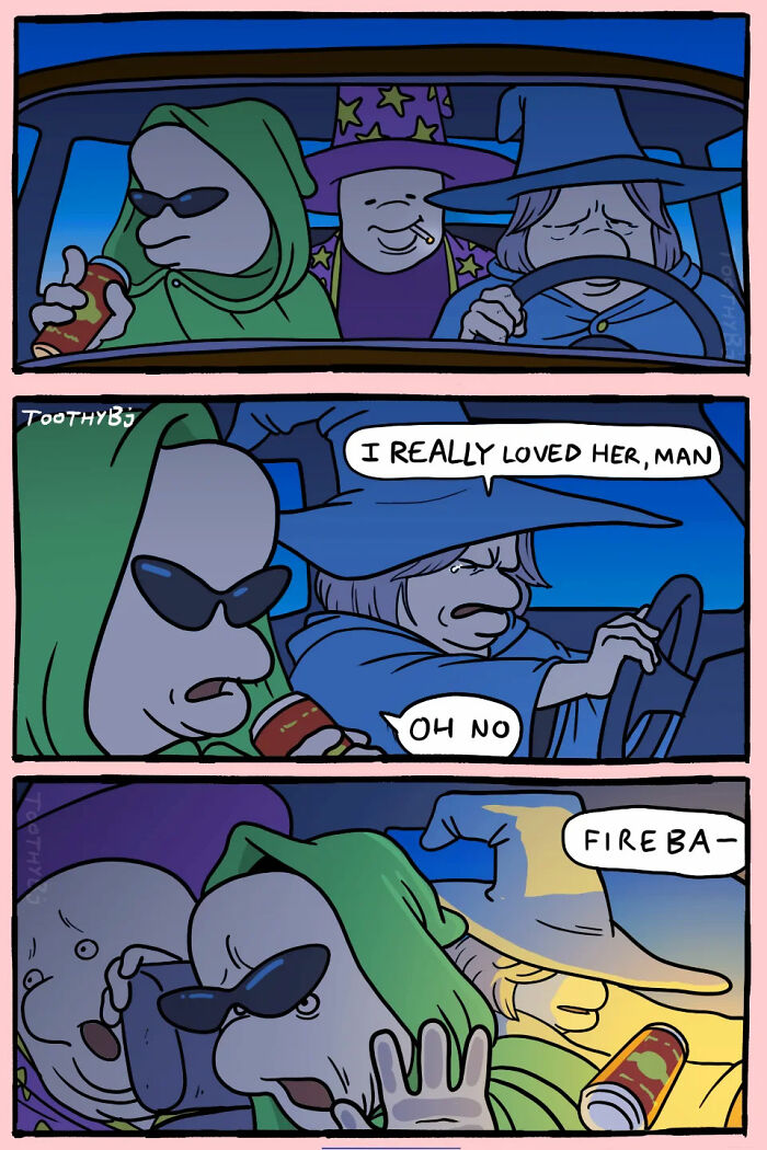 35 Dark Humor Comics With Unexpected Twists By Toothybj (New Pics)